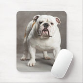 Love English Bulldog Puppy Dog Mousepad Muismat (Met muis)