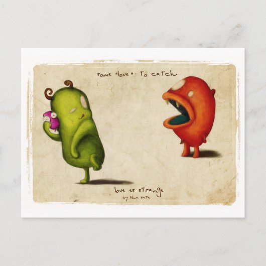 Love Eodd Critters Briefkaart (Voorkant)
