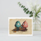 Love Eodd Critters Briefkaart (Staand voorkant)