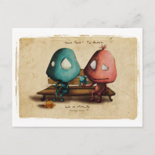 Love Eodd Critters Briefkaart