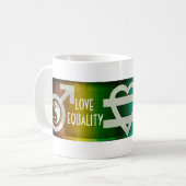 Love Equality Koffiemok (Voorkant links)