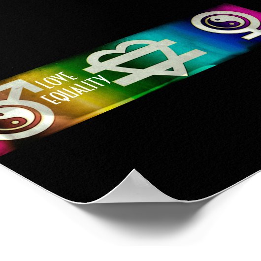 Love Equality Poster (Hoek)