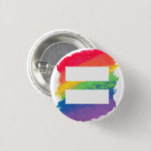 Love Equals Love - 1-inch Button (Voorkant /achterkant)