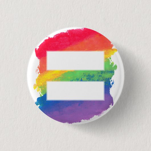 Love Equals Love - 1-inch Button (Voorkant)