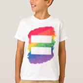 Love Equals Love - Boy's T-shirt (Voorkant)