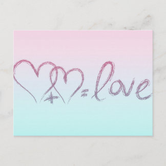 Love Equation Briefkaart