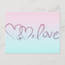 Love Equation Briefkaart