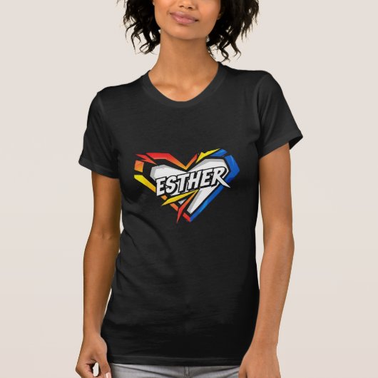 Love Esther T-shirt (Voorkant)