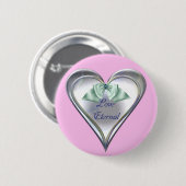 Love Eternal Button (Voorkant /achterkant)