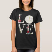 Love Eucharist First Heilige Communistische Christ T-shirt (Voorkant)