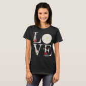 Love Eucharist First Heilige Communistische Christ T-shirt (Voorkant volledig)