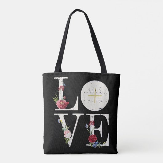 Love Eucharist First Holy Communion Christian Cath Tote Bag (Achterkant)