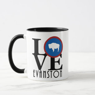 LOVE Evanston WY 11oz Mok