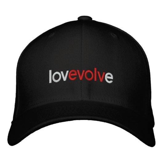 Love Evolve Embroidered Wool Pet (Voorkant)