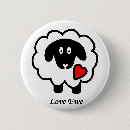 Love Ewe Button (Voorkant)