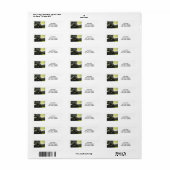 Love Ewe Sheep  Etiket (Full Sheet)