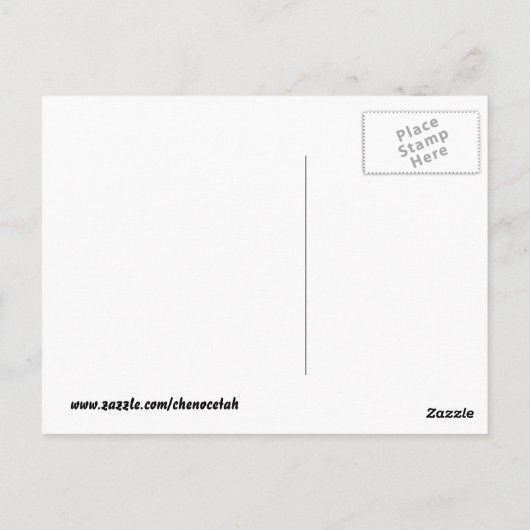 Love Ewe (you) Briefkaart (Achterkant)