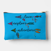 Love Explore Adventure Arrow Tribal Boho Design Etui (Achterkant)