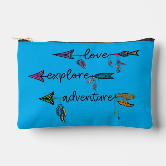 Love Explore Adventure Arrow Tribal Boho Design Etui (Voorkant)