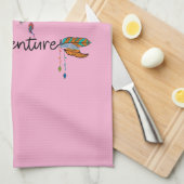 Love Explore Adventure Arrow Tribal Boho Design Theedoek (Quarter Fold)