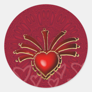 Love Explosion Sticker