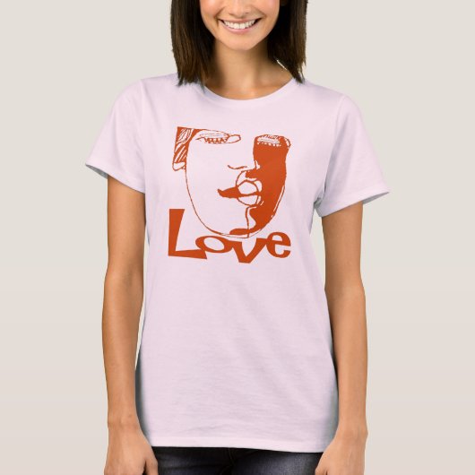 Love Face T-shirt (Voorkant)