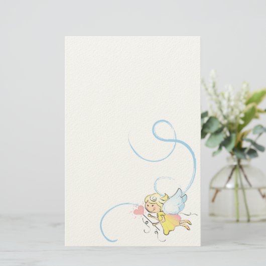 Love Faerie Briefpapier (Staand voorkant)