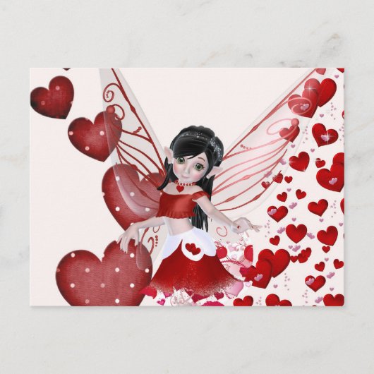 Love Fairy Briefkaart (Voorkant)
