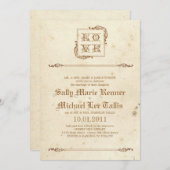 LOVE - Fairytale Storybook Invitation Kaart (Voorkant / Achterkant)