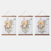 Love-Faith-Hope Hangend Wandkleed (Driedubbel)