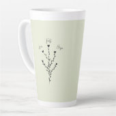 Love Faith Hope in Green Tall Coffee Mok (Linkerhoek)