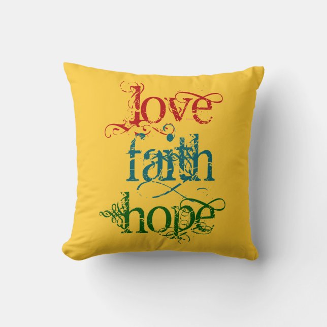 LOVE FAITH HOPE KUSSEN (Voorkant)