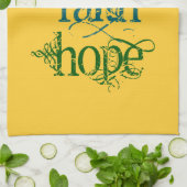 LOVE FAITH HOPE THEEDOEK (Gevouwen)