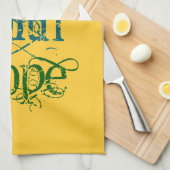 LOVE FAITH HOPE THEEDOEK (Quarter Fold)