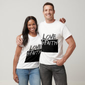 "Love & Faith" Inspirerend T-Shirt (Unisex)