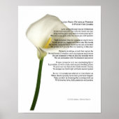 Love Faith Patience Prayer Poster (Voorkant)