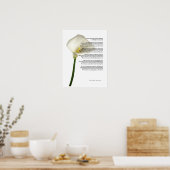 Love Faith Patience Prayer Poster (Keuken)