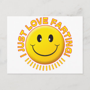 Love Farting Briefkaart