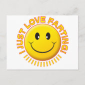Love Farting Briefkaart (Voorkant)