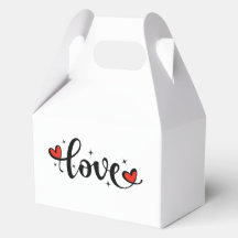 LOVE Favor Boxes – Zoete & Stijlvolle Verpakkingen