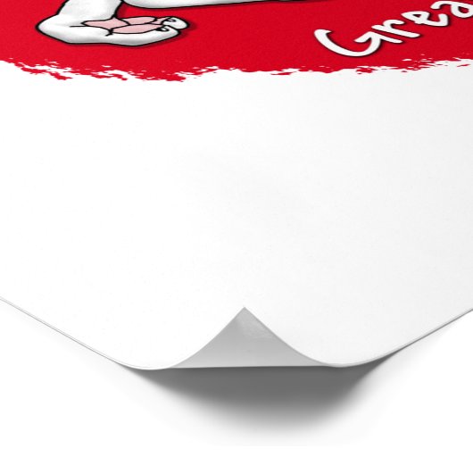 Love Fawnequin Great Dane Poster (Hoek)