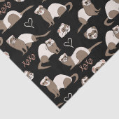 Love Ferretten - Black Tissuepapier (Detail)