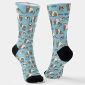 Love Ferretten - Blue Socks Sokken (Gebogen)