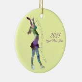 Love Figuur Skating Ornament (Rechts)