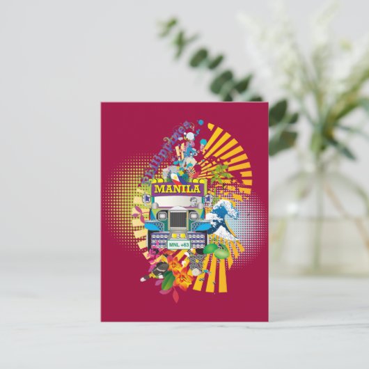 Love Filippijnen Briefkaart (Staand voorkant)