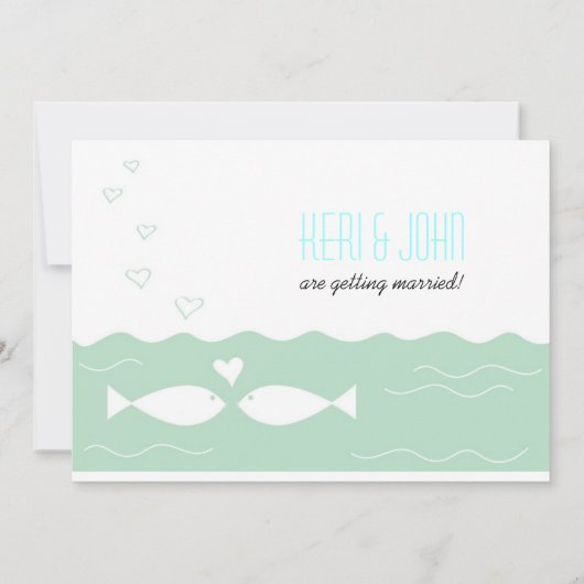 Love Fish 2 Kaart (Achterkant)