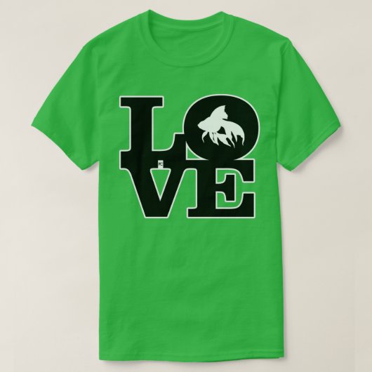 Love Fish Classic TShirt (Design voorkant)