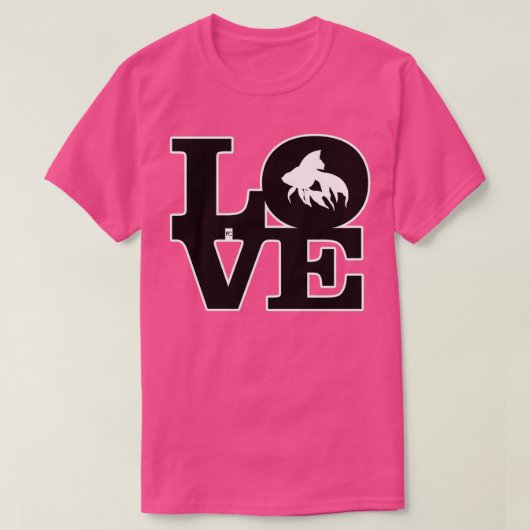 Love Fish T-shirt (Design voorkant)