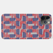 LOVE FLAG USA/EEUU TEXT BRUSH STROKE BY MASANSER P Case-Mate iPhone CASE (Achterkant (horizontaal))