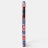 LOVE FLAG USA/EEUU TEXT BRUSH STROKE BY MASANSER P Case-Mate iPhone CASE (Achterkant/links)